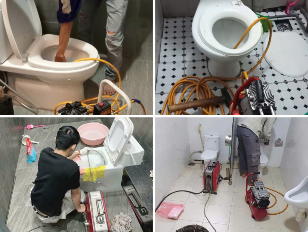 Dịch Vụ Thông Tắc Cống, Bồn Cầu